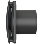 RIO 4C Matt black, Вентилятор осевой вытяжной D 98, декоративный 90-06889