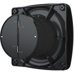 RIO 4C Matt black, Вентилятор осевой вытяжной D 98, декоративный 90-06889