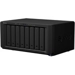 Synology DS1821+ Сетевое хранилище 8x2.5"/3.5" SATA, AMD Ryzen V1500B/4x2.2GHz ...