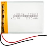 Аккумулятор универсальный Vixion 3x50x70 мм 3.8V 1500mAh Li-Pol (2 Pin)