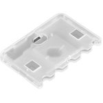 4853, Enclosures for Single Board Computing Translucent Snap-on Case for micro:bit V2
