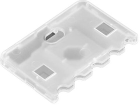 4853, Enclosures for Single Board Computing Translucent Snap-on Case for micro:bit V2