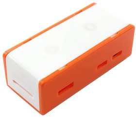 PIS-0555, Orange Plastic Electronic Enclosure