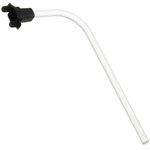 LPR3-1250-3000FP, LED Light Pipe Round Right Angle Clear Rigid