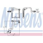 73942, NS73942_радиатор печки! \ VW Jetta/Golf 08