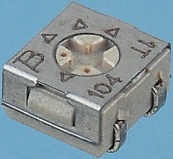 Фото 1/3 3314J-2-105E, Подстроечный потенциометр, Single Turn, Cermet, Top Adjust, 1 МОм