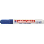 E-4095/3, Маркер меловой Edding E-4095 chalk marker синий_003