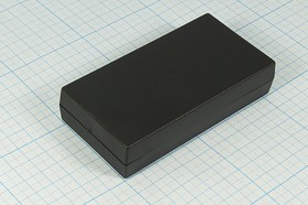 Фото 1/2 Корпус для РЭА 105x54x23, марка Z7B, черный, пластик