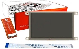 Фото 1/2 gen4-FT812-50T, Display Modules 5.0 inch gen4 Series SPI Display with FT812 and Resistive Touch