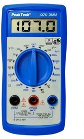 Digital multimeter P 1070, 10 A(DC), 10 A(AC), 300 VDC, 300 VAC, CAT III 300 V