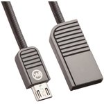 USB кабель WK LION WDC-026 Micro USB черный