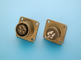 MS3102E-14S-5S, Разъём серии MS 5 контактов, гнездо на блок