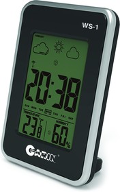 Фото 1/2 WS-1, Часы-будильник с термометром и гигрометром