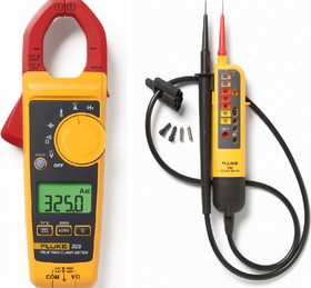 Fluke 325 + T130, Набор Токоизмерительные клещи + Тестер напряжения