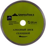 Диск алмазный VertexTools сплошной для плиткореза 200X25.4 мм