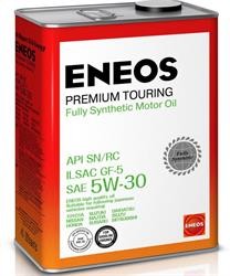 Фото 1/6 Масло моторное ENEOS Premium Touring SN 5W-30 синтетическое 4 л 8809478942216