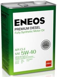 Фото 1/5 Масло моторное ENEOS Premium Diesel 5W-40 синтетическое 4 л 8809478943077