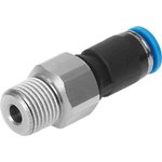 QSR-1/8-8, QSR PBT Pneumatic Rotary Union, R 1/8 Male, Push In 8mm