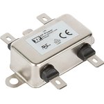 FHSAA20A2FR, FHSA 20A 264 V ac 0 400Hz, Chassis Mount EMI Filter, Quick Connect ...