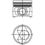 40408610, Поршень ДВС Audi. VW2.0TDi 16V BMM =81 1.75x2x3 +0.50 1/2cyl. 05