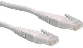 21151566, Patch Cable, RJ45 Plug - RJ45 Plug, CAT6, U/UTP, 5m, White