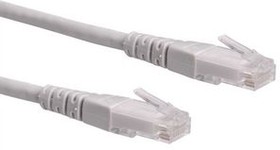 21150930, Patch Cable, RJ45 Plug - RJ45 Plug, CAT6, U/UTP, 500mm, Grey