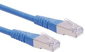 21151364, Patch Cable, RJ45 Plug - RJ45 Plug, CAT6, S/FTP, 5m, Blue