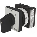 T0-1-15401/E, Control Switch, Poles %3D 1, Positions %3D 2, 45°, Flush Mount