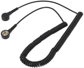 Фото 1/2 WIRE BOTTONE 30-10, Соединительный провод с кнопкой, ESD, 1МОм, 3м