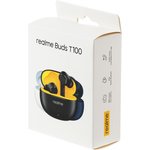 Гарнитура внутриканальные Realme Buds T100 RMA2109 белый беспроводные bluetooth ...