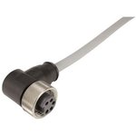 21348300388010, Harting Right Angle Female 3 way M8 to Unterminated Sensor ...