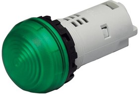AP22M-2Q4G, Industrial Panel Mount Indicators / Switch Indicators Pilot Light 22mm 24V Green