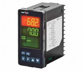 PXU11A30, PXU Panel Mount PID Temperature Controller, 48 x 95.8mm 2 Input, 1 Output Relay, 100 → 240 V ac Supply