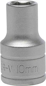 Фото 1/2 M1205106-C, 1/2 in Drive 10mm Standard Socket, 6 point, 38 mm Overall Length