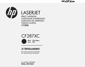 Фото 1/4 HP 87X Black Original LaserJet Toner Cartridge (CF287XC), Тонер-картридж