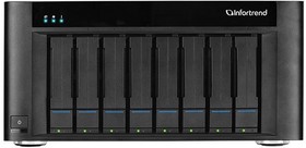 Фото 1/4 Сетевой накопитель Infortrend GSe Pro 208-D 8bay, supports NAS, block, object storage and cloud gateway, including Intel D1508 2.2 GHz 2C CP