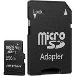 Флеш карта microSDXC 256GB Hikvision HS-TF-C1(STD) /256G/Adapter C1 V30 + adapter