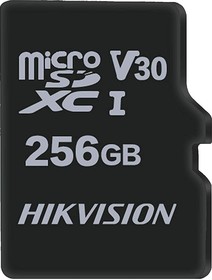 Фото 1/4 Флеш карта microSDXC 256GB Hikvision HS-TF-C1(STD)/ 256G/ZAZ01X00/OD C1 V30 w/o adapter