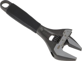 Фото 1/4 9029, Adjustable Spanner, 170 mm Overall, 32mm Jaw Capacity, Plastic Handle