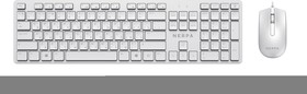 NERPA NRP-MK150-W-WHT, Комплект клавиатура+мышь