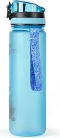Фото 1/5 Бутылка для воды голубая с нескользящим покрытием ACTIVE LIFE, 600 мл BP-915/100 BP-915 600 мл/голубой/бутылка