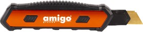 77552, Нож 18мм с сегментированным лезвием AMIGO