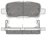 sp339, колод. торм.перед. NISS QASHQAI 07-/11-/X-TRAIL 01-/07-/TIIDA I/II/JUKE/SENTRA