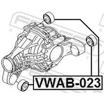 Сайлентблок подушки дифференциала Audi Q7 2007-2015 FEBEST VWAB-023