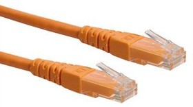 21151567, Patch Cable, RJ45 Plug - RJ45 Plug, CAT6, U/UTP, 5m, Orange