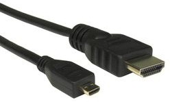 1863031, Video Cable, HDMI Plug - HDMI Micro Plug, 3840 x 2160, 1m