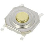 PTS525 SK15 SMTR2 LFS, IP40 Gold Button Tactile Switch ...