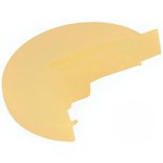 A1103004, Указатель, пластмасса, желтый, распорным стержнем, Форма: диск