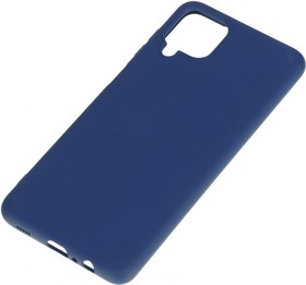 Фото 1/9 Чехол (клип-кейс) DF sOriginal-20, для Samsung Galaxy A12/M12, противоударный, синий [df soriginal-20 (blue)]