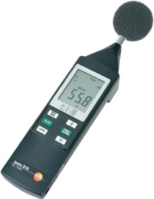 testo 816-2, Измеритель уровня шума (шумомер) 2-го класса точности, микрофон